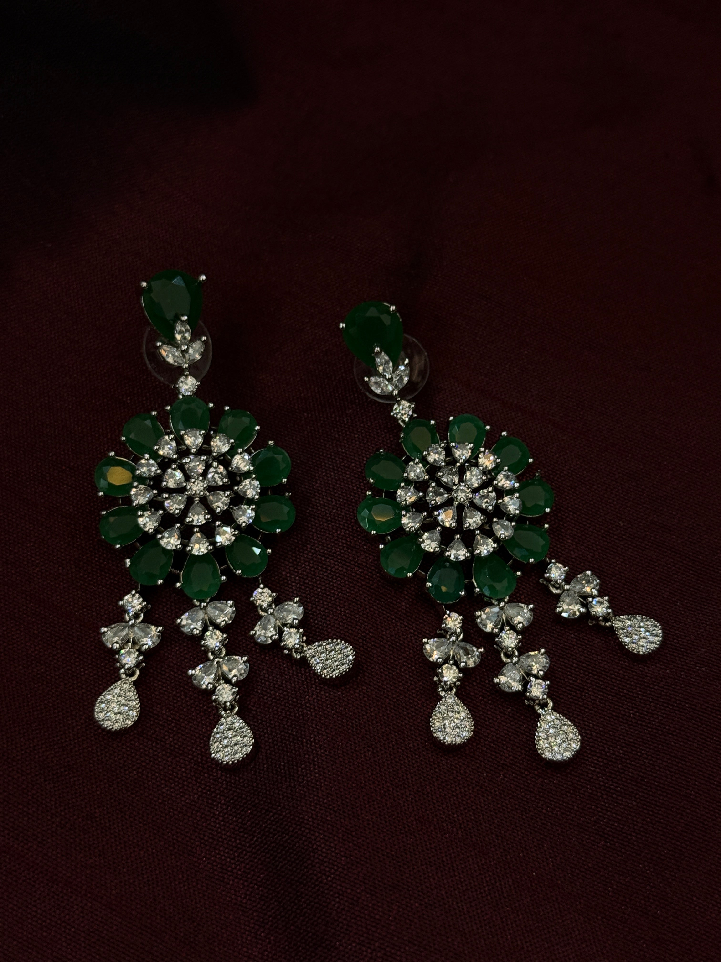 Emerald Elegance American Diamond